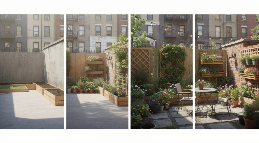 découvrez comment aménager un petit jardin de ville étape par étape avec nos conseils pratiques pour optimiser l'espace, choisir les bonnes plantes et créer un coin de verdure agréable en milieu urbain.